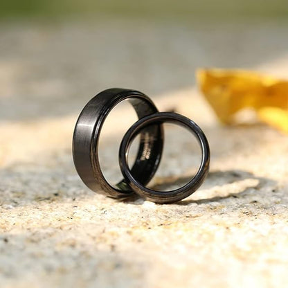 Unisex wolfraam ring 5mm SOMA